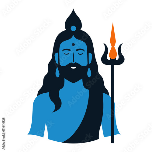 lord Shiva trishul for maha shivratri