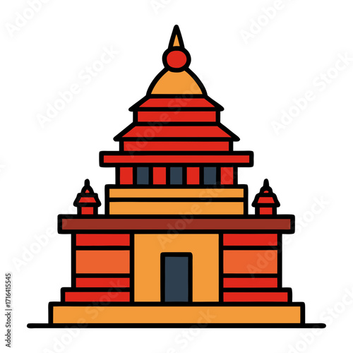 Traditional Hindu temple architecture