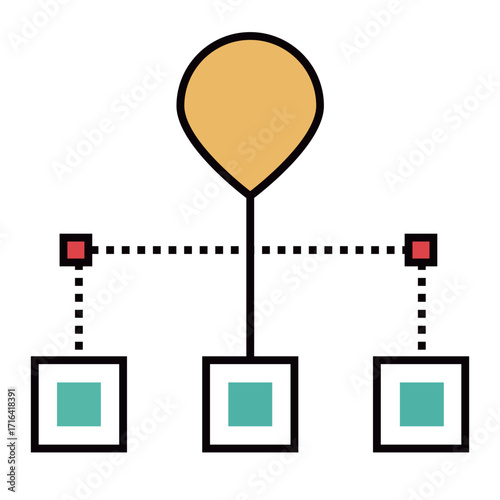 the image displays the Distributed Icon .