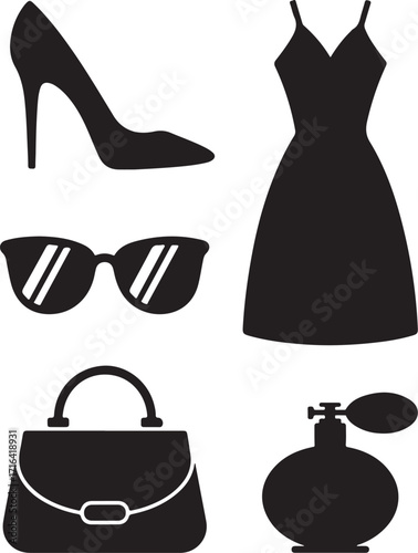 Chic fashion essentials ready for a stylish outing