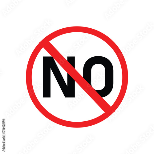 No Text prohibition 