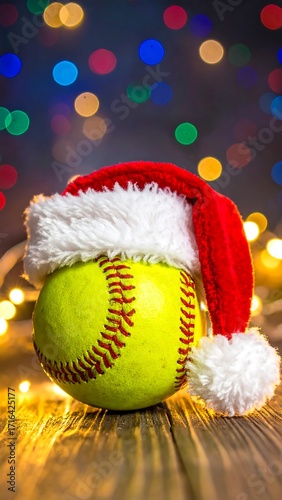 Christmas softball