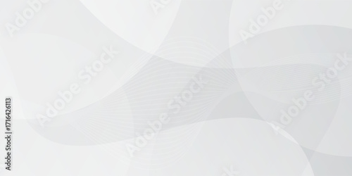 Minimalist White and Gray Geometric Abstract Background