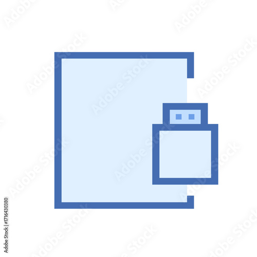 the image displays the U Disk Data Logger Icon .