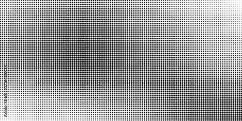 Halftone faded gradient texture. Grunge halftone grit background. White and black sand noise wallpaper. Retro pixilated vector backdrop.eps10