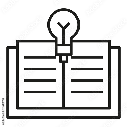 knowledge vector icon