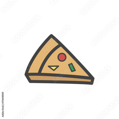 Delicious Pizza Slice A Tasty Treat