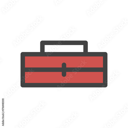 Iconic Toolbox Graphic Symbol of Repair and Handy Skills