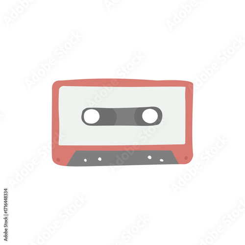 Retro Cassette Tape for Music Lovers and Vintage Enthusiasts