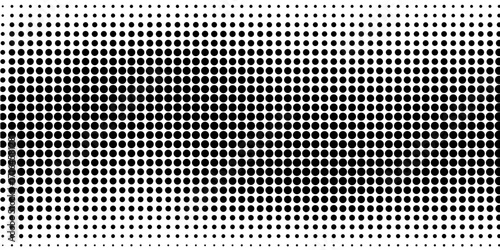 Grunge halftone gradient background. Faded grit noise texture. White and black sand wallpaper. Retro pixelated backdrop. Anime or manga style comic overlay. Vector graphic design textured template