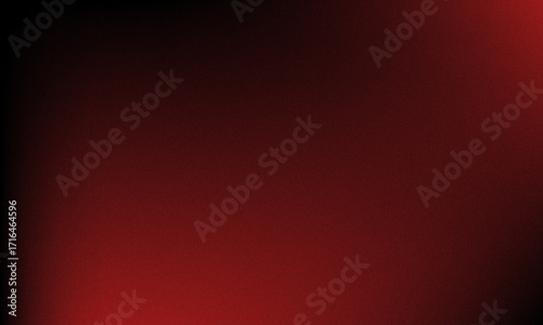 Fotografie Dark red grainy texture gradient displaying a dramatic and mysterious feeling