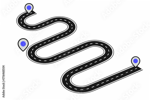 vector illustration of a snake
