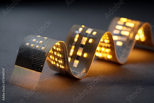 Flexible Printed Circuit Board (FPCB) with Integrated LED Lighting - A Revolutionary Advance in Electronics Manufacturing