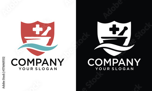Creative Pharmacy Concept Logo Design