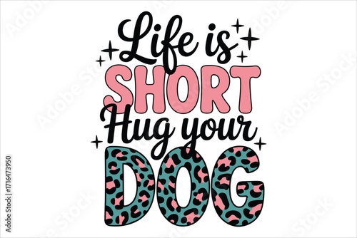 Funny Dog T-Shirt | Cute Puppy Vector Design | Gift for Dog Lovers & Pet Owners