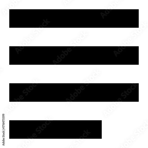 the image displays the Align Text Justify icon .