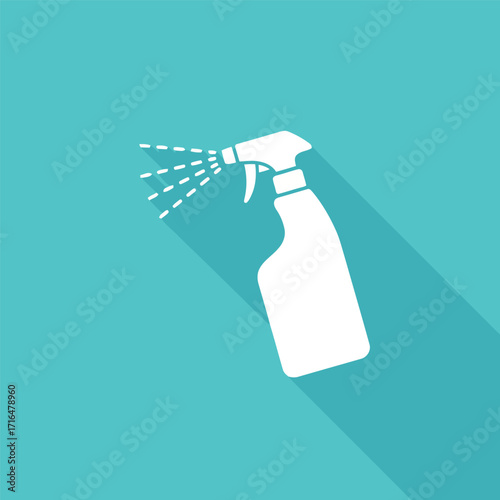 Spray bottle for cleaning and disinfection use