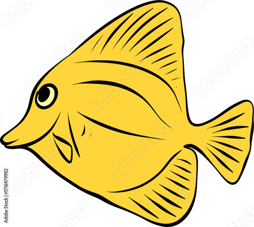 Bright Shoal Basslet Clipart