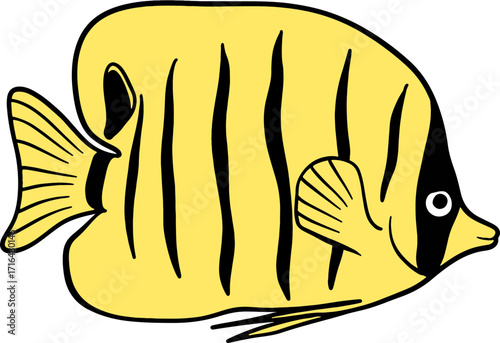 Bright Shoal Basslet Clipart