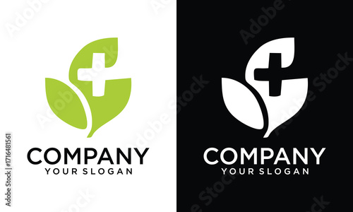Creative Pharmacy Concept Logo Design