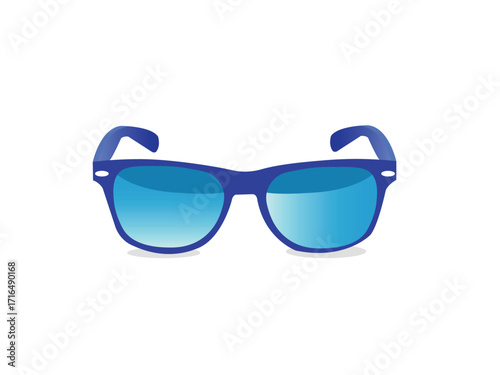 Close-up of sunglasses against white background