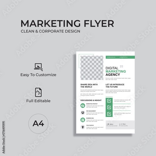 Digital Marketing Flyer Template