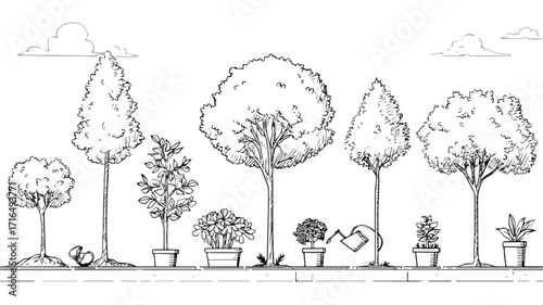 Educational Tree Planting Activity for Children - Outdoor Learning Fun