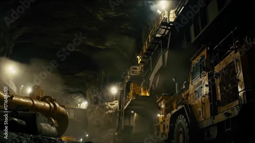 steam locomotive in the night