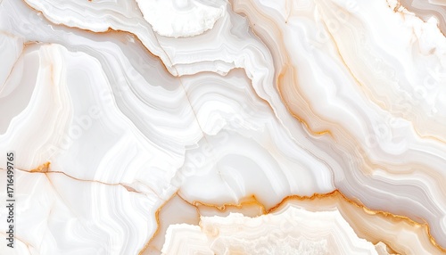 Abstract marble texture, light cream and white