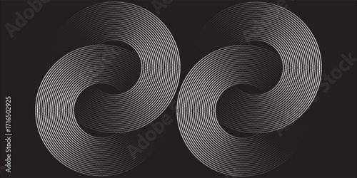 Abstract Particle Technology Background Design. Abstract wave moving point flow particles, high tech background design for brochure, flyer, magazine, business card, banner. Vector illustration