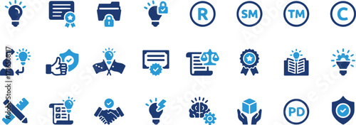 intellectual property, copyright, trademark, patent, law, legal, business, idea, innovation, protection, registration, rights, document, certificate, award, badge, seal, justice, scales, research, dev