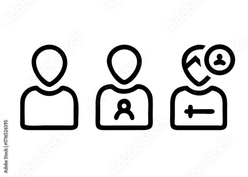Premium set of user line icons.Vector icon set featuring exclusive benefit line icons for loyalty programs and rewards
