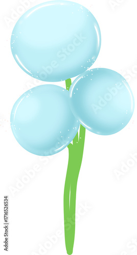blue flower