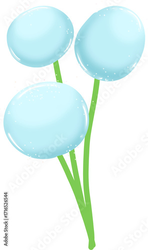 blue flower