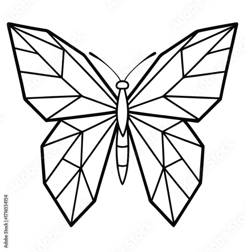 Yellow, colorful swallowtail lepidoptera flies through the air, its wings and beauty a vector of nature's design