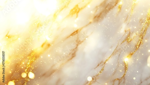 White background with golden lines, white marble texture background with light effect, vector illustration, banner design. Abstract luxury backdrop for presentation of premium