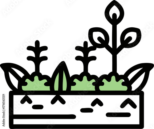 Herb garden