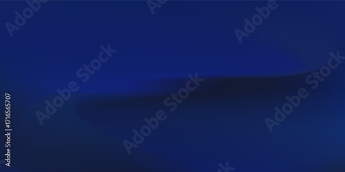 smooth color gradation blue abstract background. There is a soft sloping line pattern, creating the impression of movement or waves. The texture is slightly rough and grainy, fine grain or noise.eps10