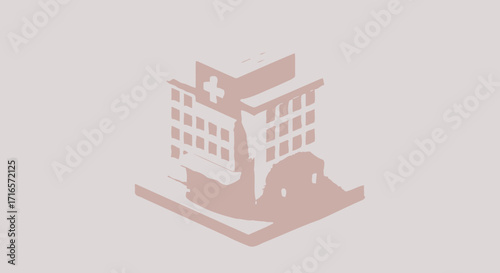 Festive Christmas pattern with red and green ornaments on white background.