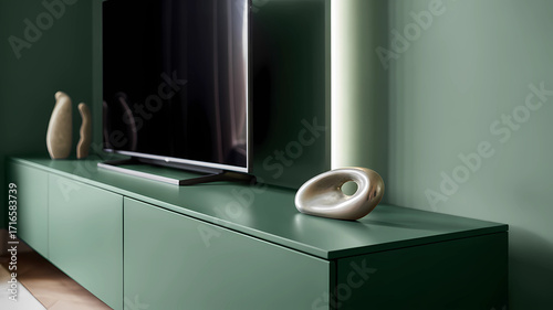 Modern green living room tv stand design ideas and decor inspiration for home interior design trends