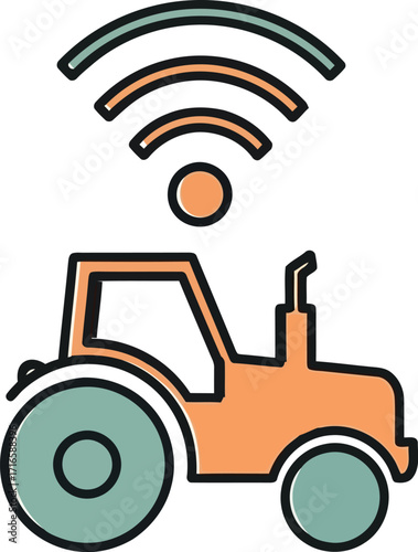Smart Farming with Connected Tractor Technology Revolutionizing Agriculture Through Wireless Communication and Data Transmission for Efficient Crop Management