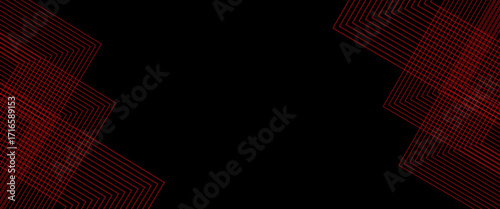 Black and red abstract background.