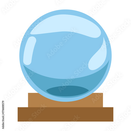 Crystal Ball Illustration