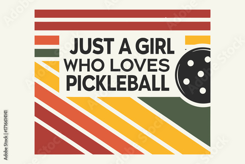 Retro love for Pickleball design for passionate players, vintage style graphic tee for sport fans, show your pickleball pride with this unique design
