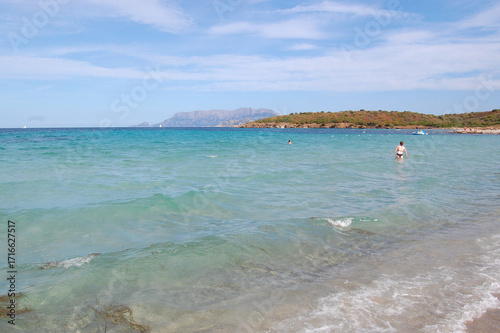 Sardinia sea and beach, Sardegna italia