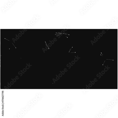 Vector art of black grunge texture background with scratches and cracks, perfect for adding a vintage or distressed look to your designs and projects