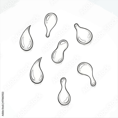 Vector art of a detailed monochrome drawing of a fern frond, showcasing its intricate leaf structure and delicate venation, rendered in fine lines and subtle shading