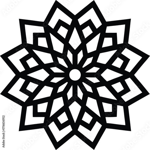 Abstract geometric shapes forming a dynamic background composition vibrant colors isolated on transparent background