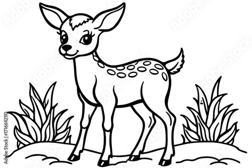 deer in the forest