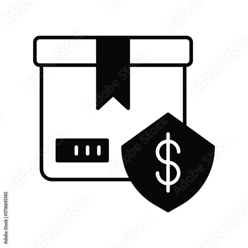 Priority icon with white background vector stock illustration